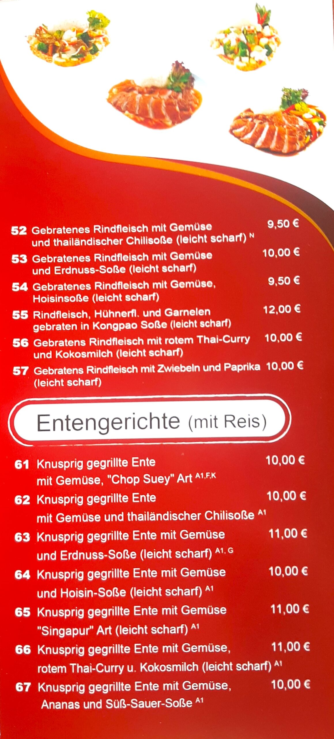 Asia Imbis Chu Chu Burgthann Speisekarte 5